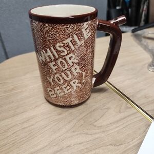 Brown Ceramic Beer Mug